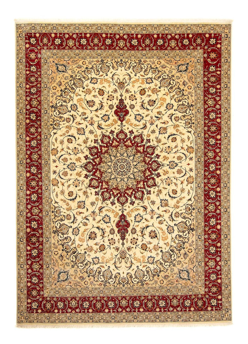 Alfombra Persa - Tabriz - Real - 335 x 254 cm - beige