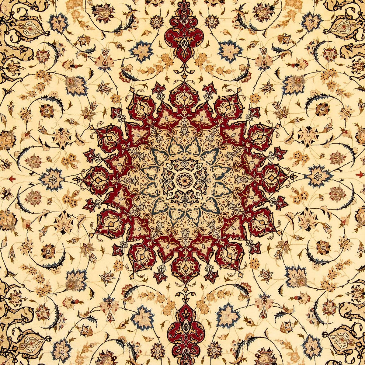 Alfombra Persa - Tabriz - Real - 335 x 254 cm - beige