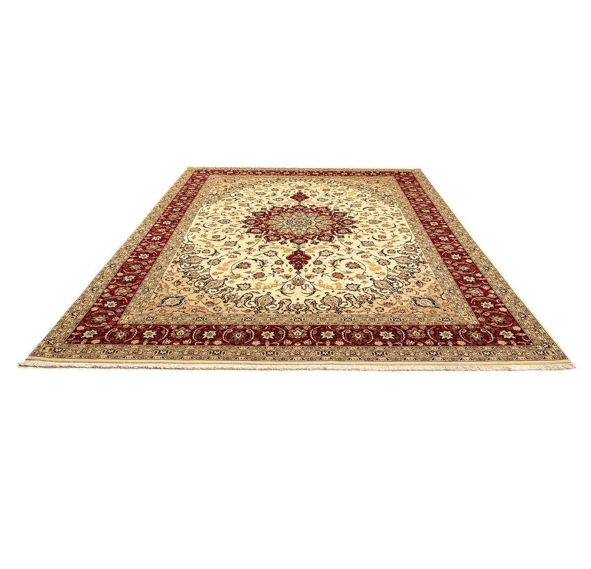 Alfombra Persa - Tabriz - Real - 335 x 254 cm - beige