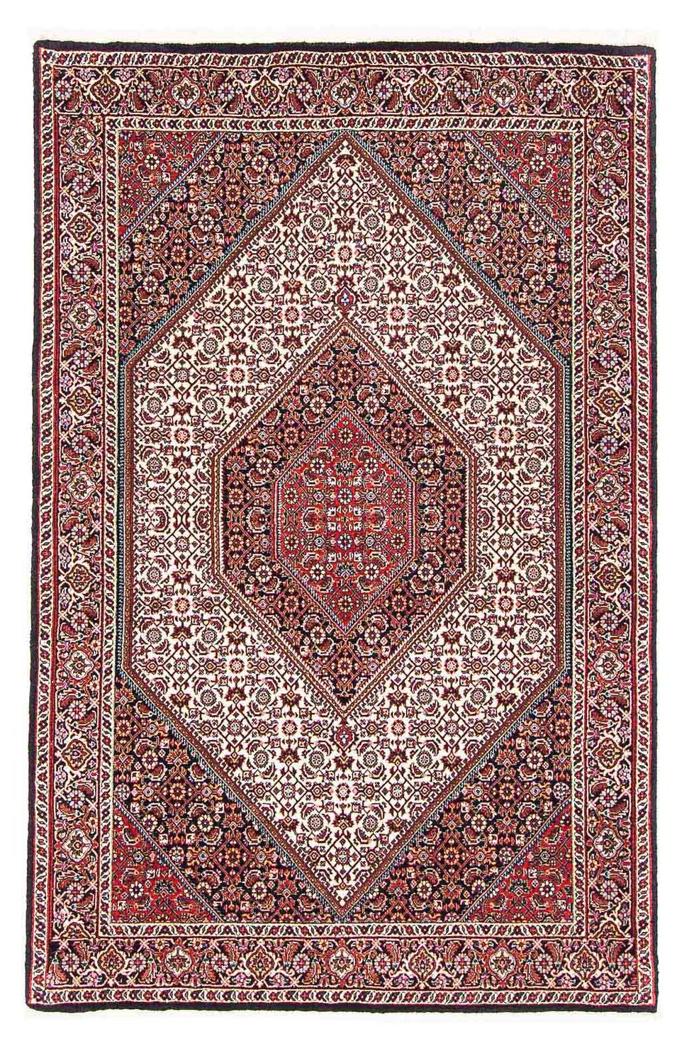 Alfombra persa - Bidjar - 170 x 112 cm - beige