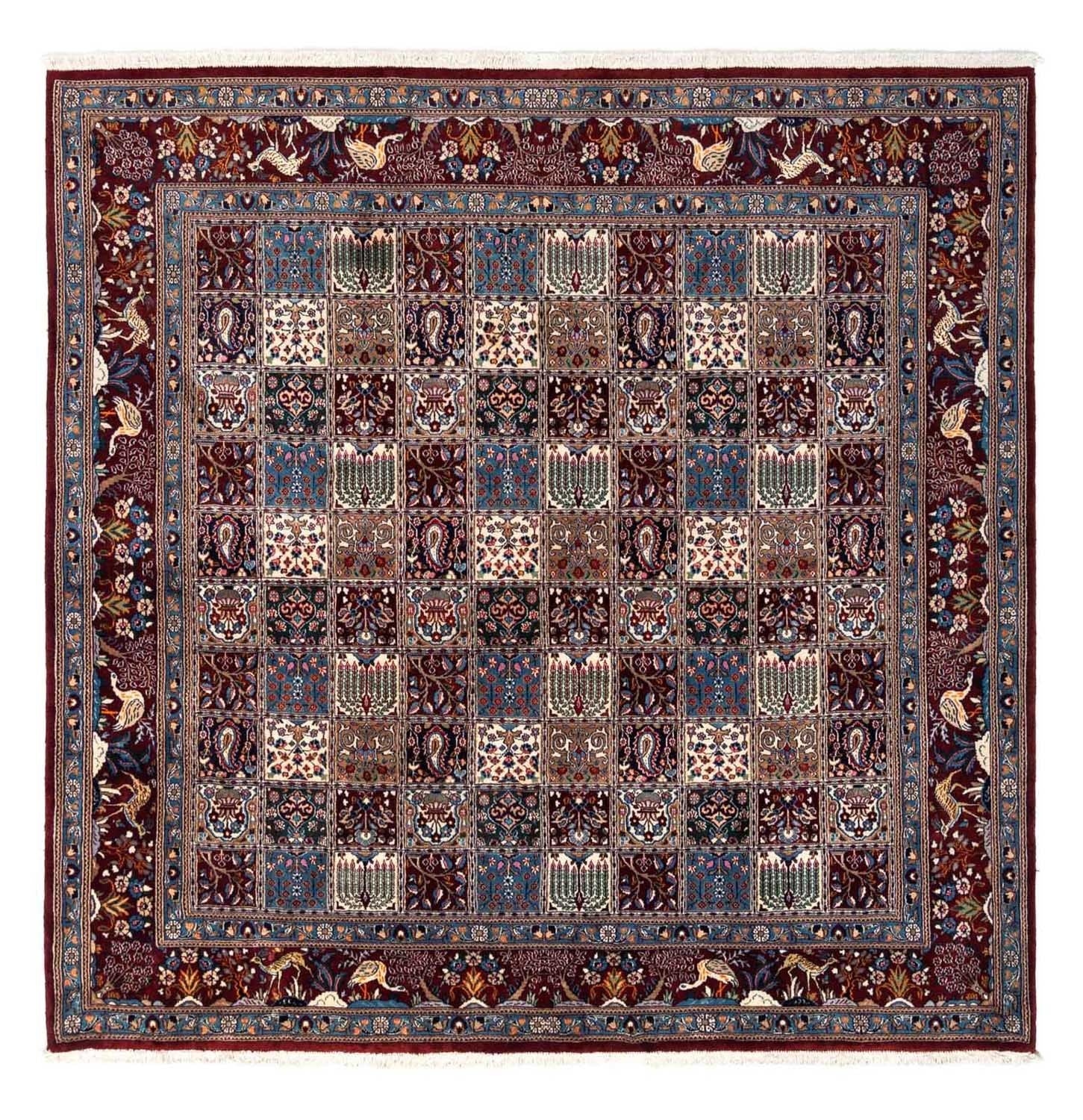 Alfombra persa - Clásica cuadrado  - 246 x 245 cm - rojo oscuro