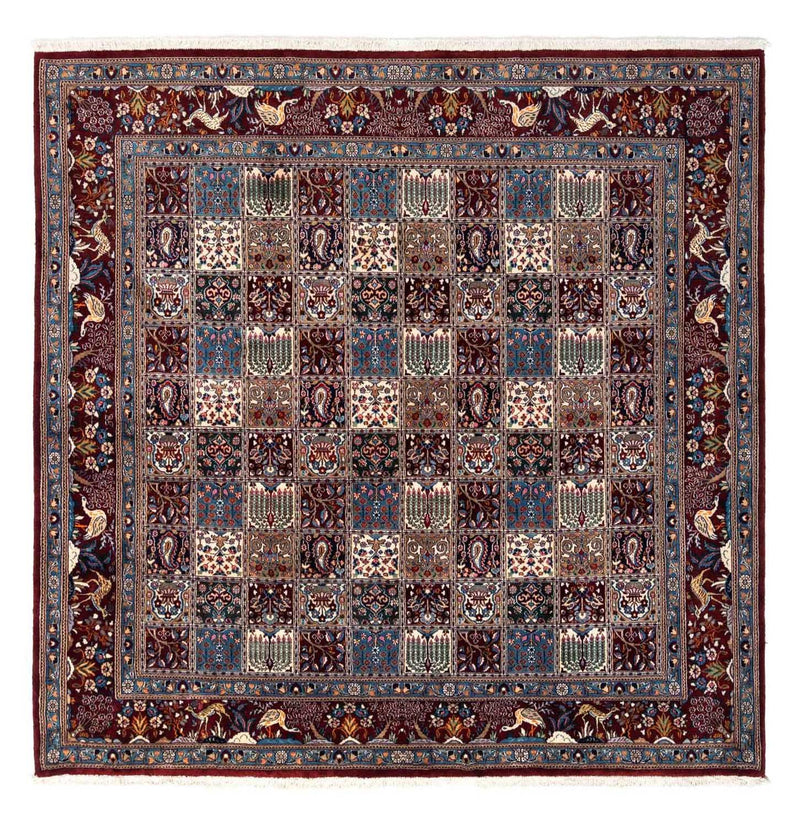 Alfombra persa - Clásica cuadrado  - 246 x 245 cm - rojo oscuro