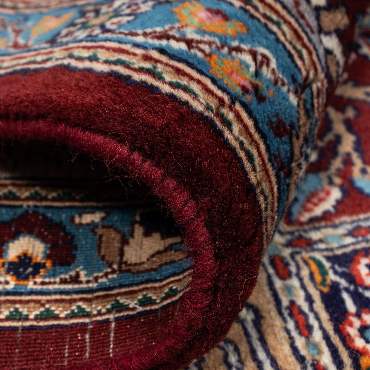 Alfombra persa - Clásica cuadrado  - 246 x 245 cm - rojo oscuro