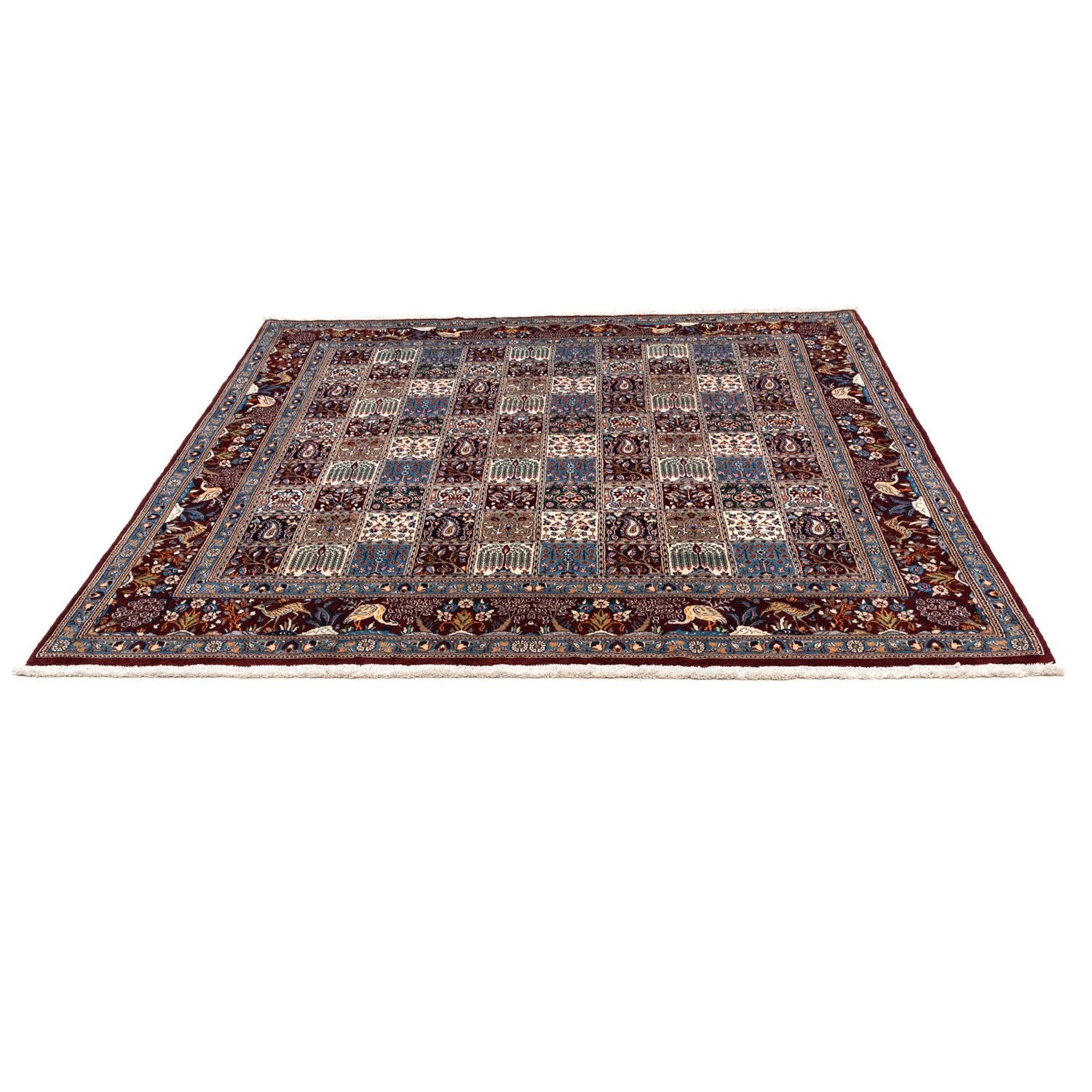 Alfombra persa - Clásica cuadrado  - 246 x 245 cm - rojo oscuro