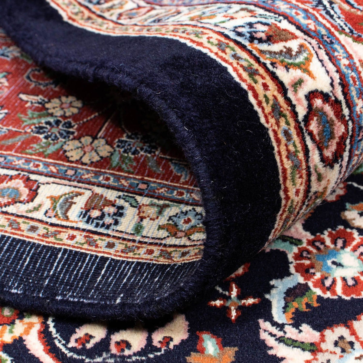 Alfombra persa - Clásica - 238 x 178 cm - azul oscuro