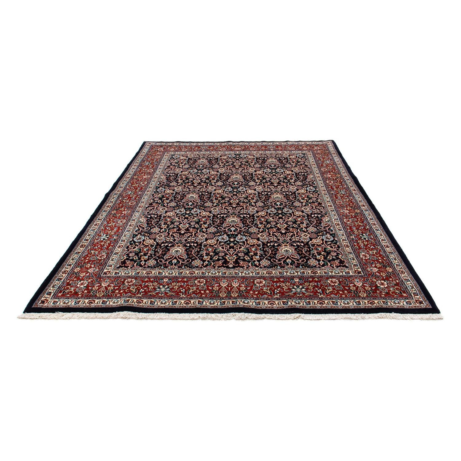 Alfombra persa - Clásica - 239 x 181 cm - azul oscuro
