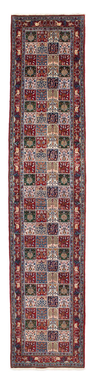 Alfombra de pasillo Alfombra persa - Clásica - 395 x 81 cm - rojo