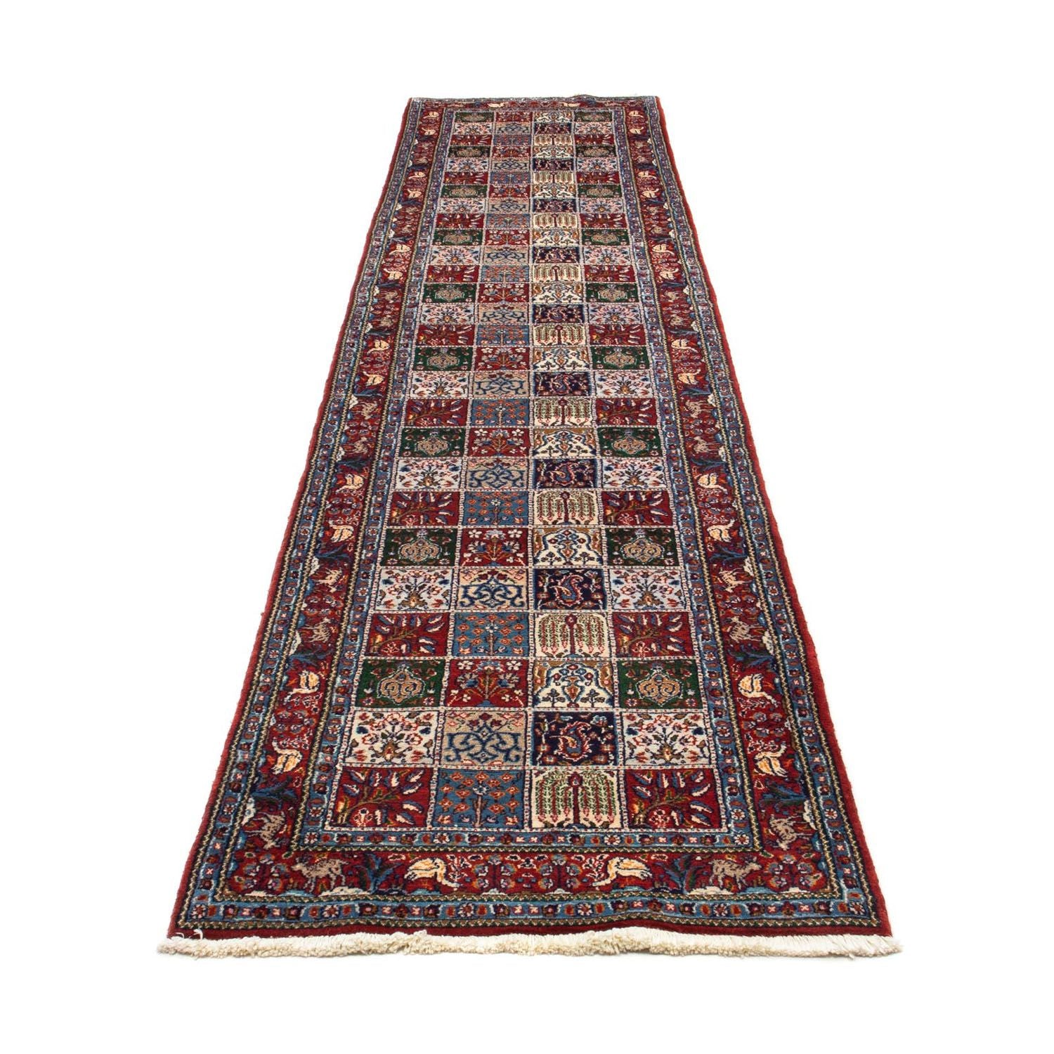 Alfombra de pasillo Alfombra persa - Clásica - 395 x 81 cm - rojo