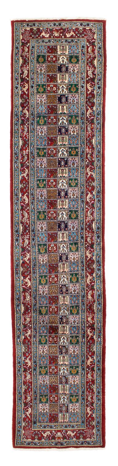 Alfombra de pasillo Alfombra persa - Clásica - 390 x 83 cm - rojo