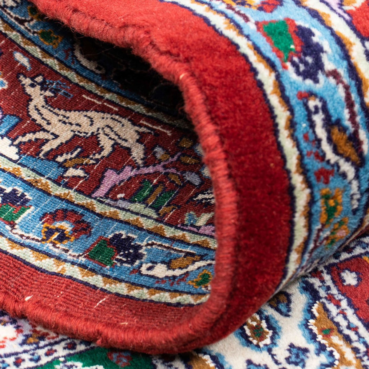 Alfombra de pasillo Alfombra persa - Clásica - 390 x 83 cm - rojo