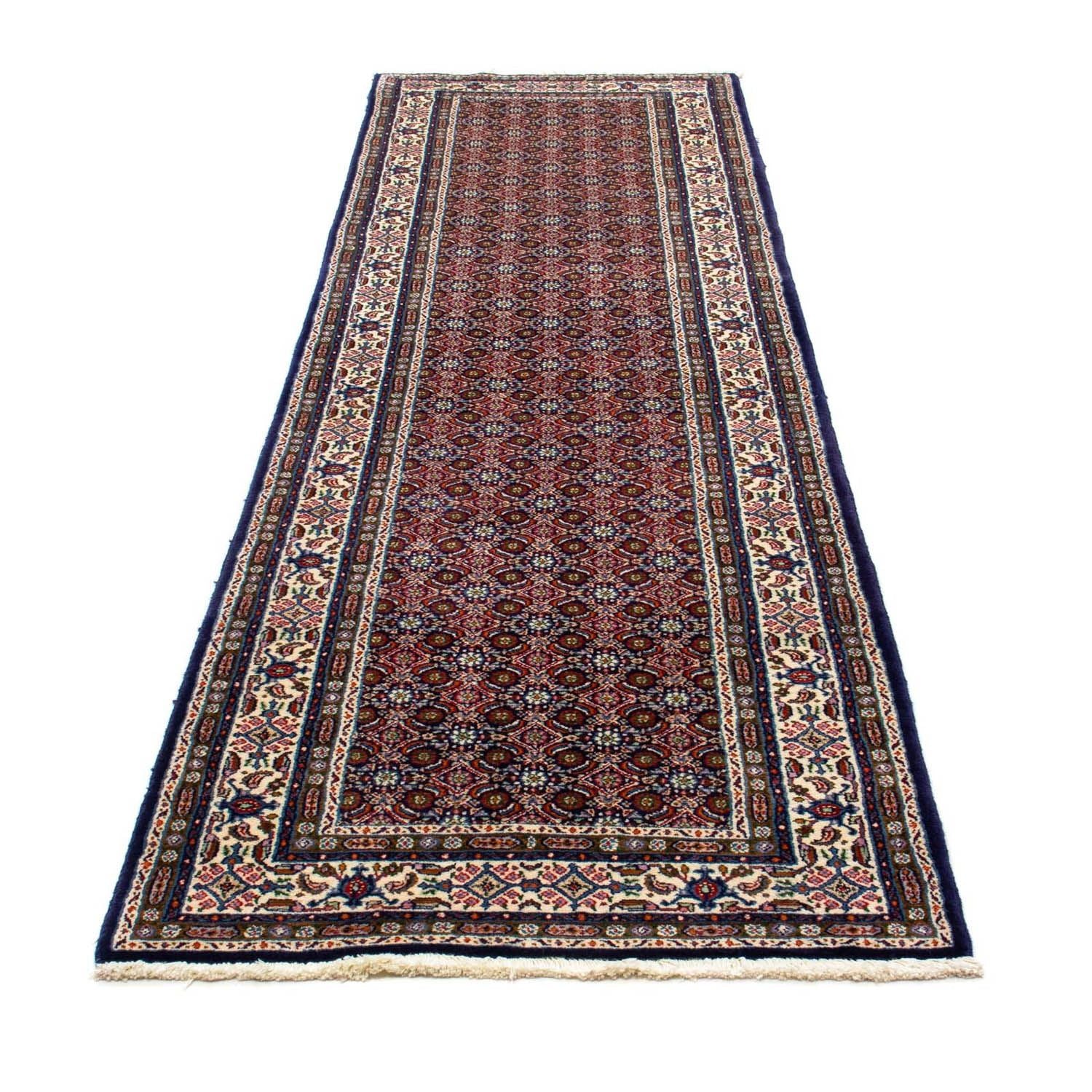 Alfombra de pasillo Alfombra persa - Clásica - 300 x 80 cm - azul oscuro