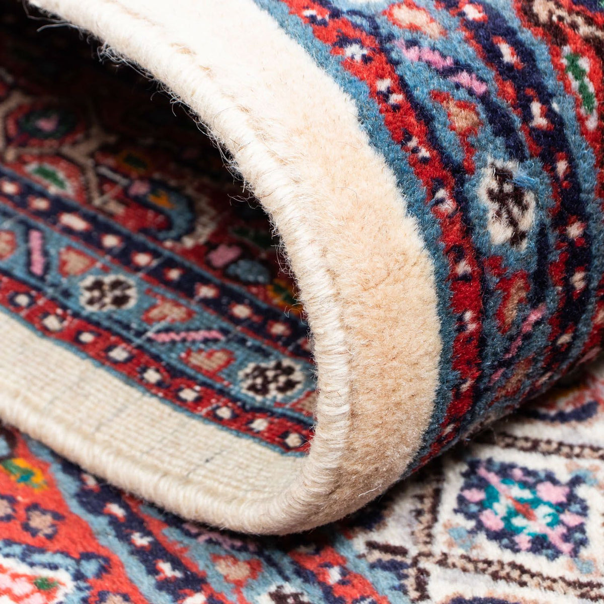 Alfombra de pasillo Alfombra persa - Clásica - 402 x 79 cm - beige