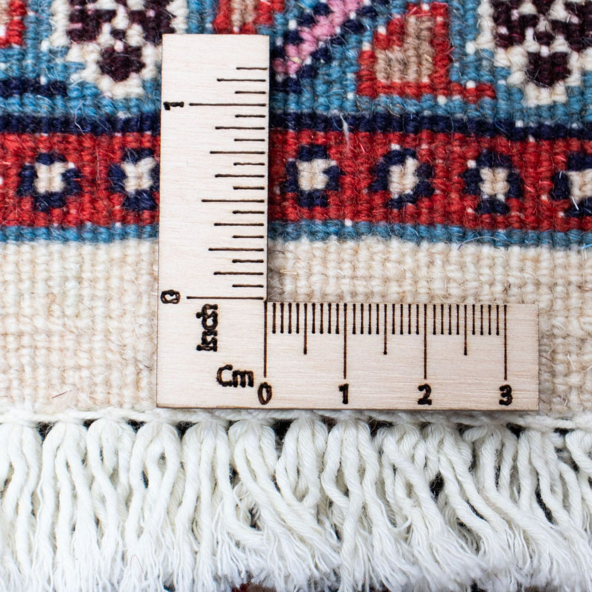 Alfombra de pasillo Alfombra persa - Clásica - 402 x 79 cm - beige