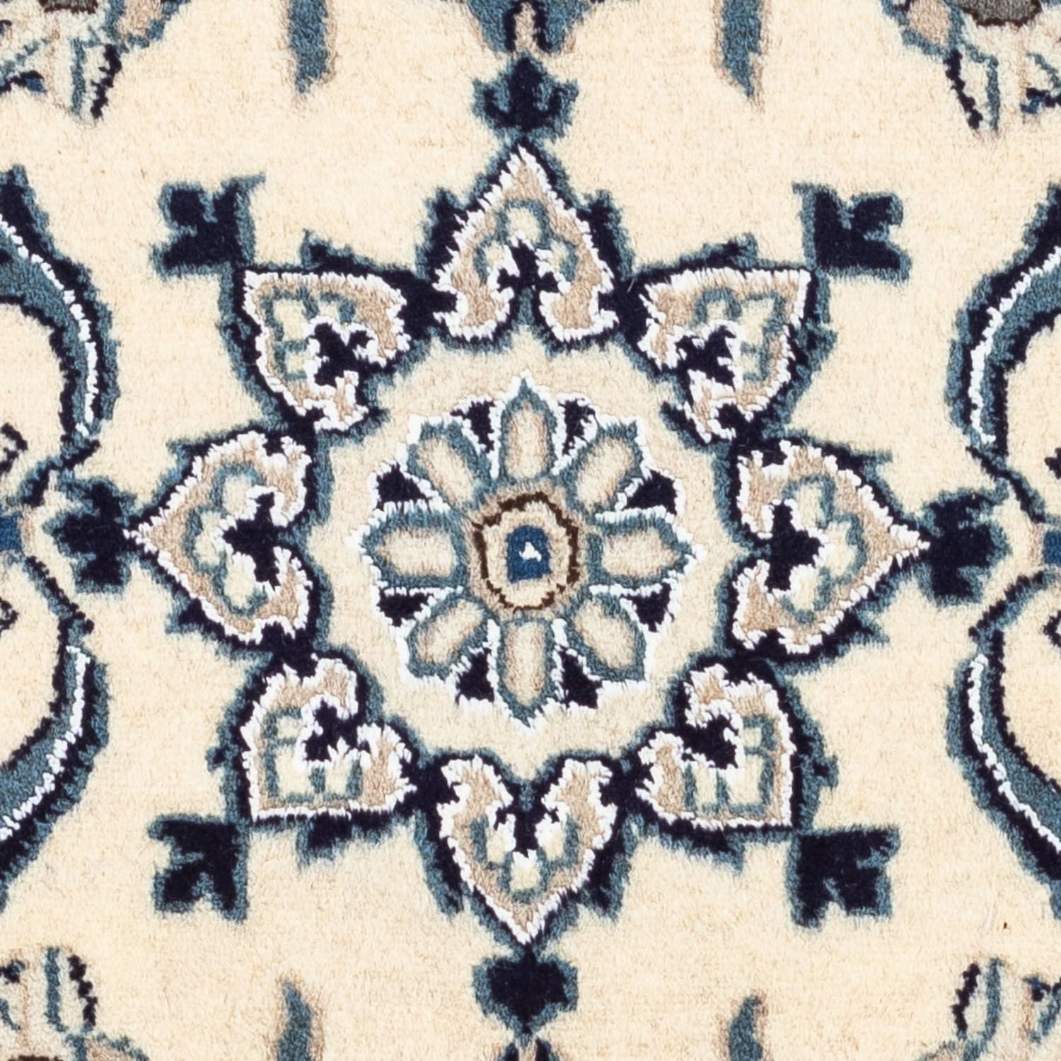 Alfombra persa - Nain - 139 x 65 cm - beige