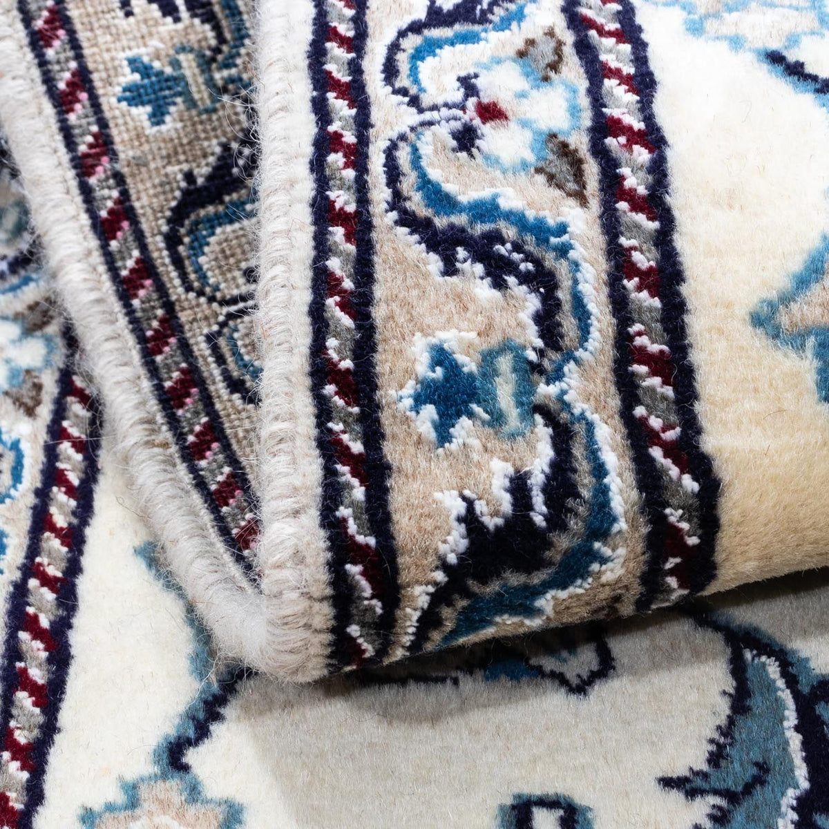 Alfombra persa - Nain - 139 x 65 cm - beige