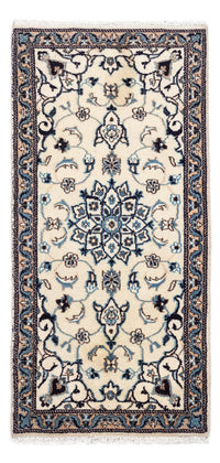 Alfombra persa - Nain - 139 x 70 cm - beige