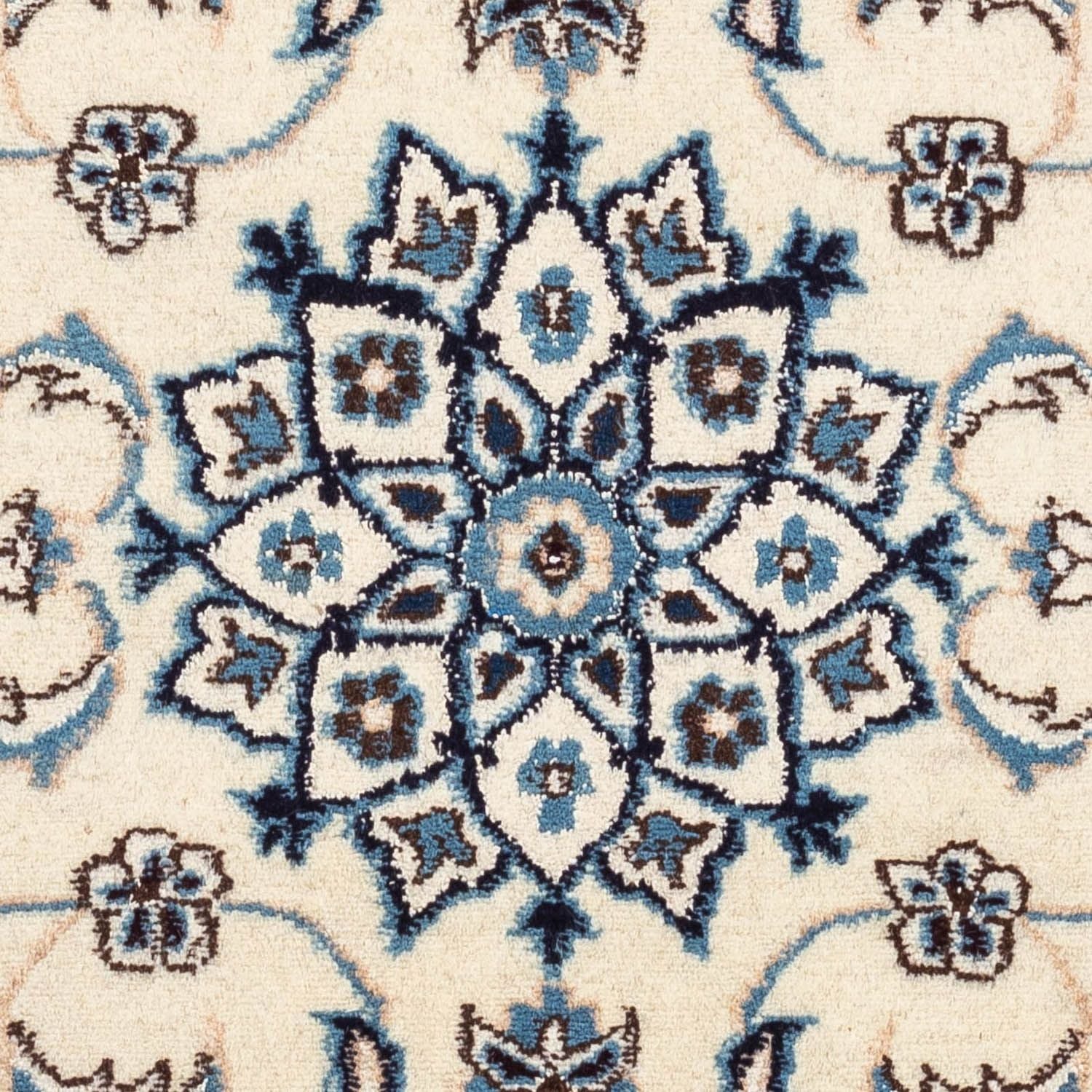 Alfombra persa - Nain - 139 x 70 cm - beige