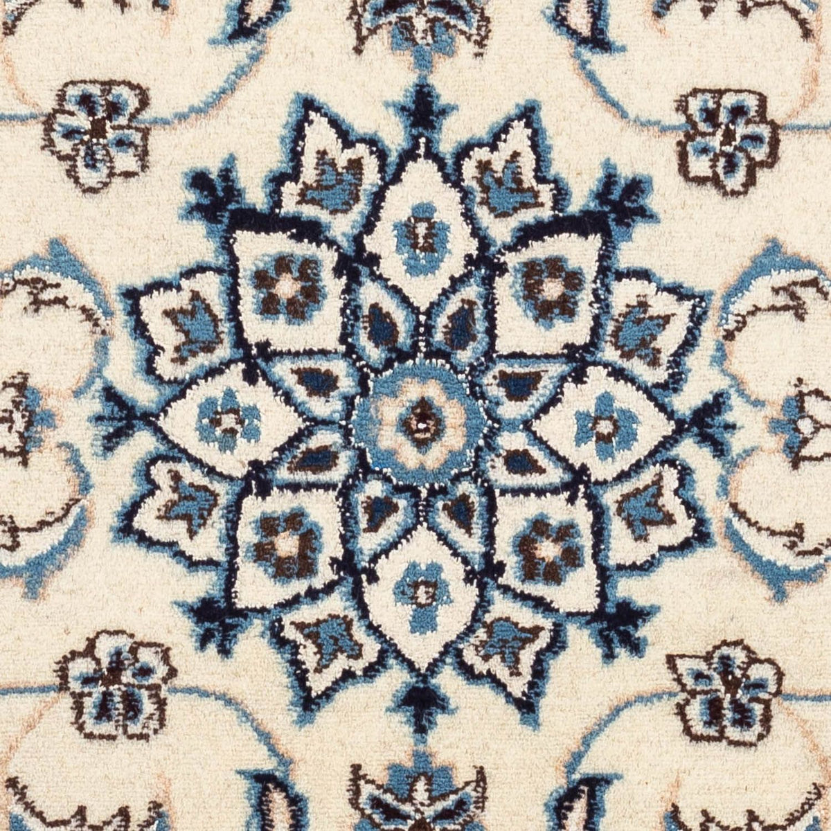 Alfombra persa - Nain - 139 x 70 cm - beige