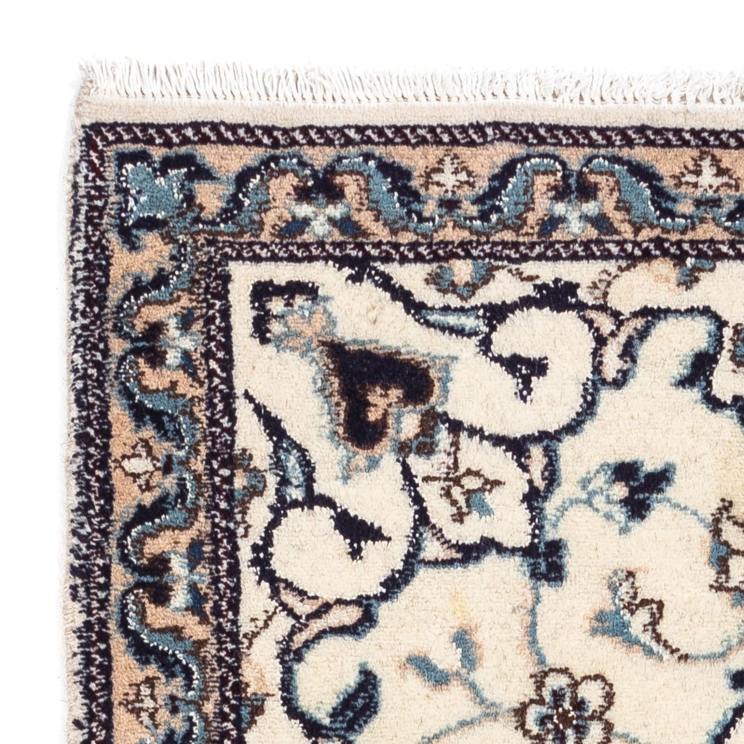 Alfombra persa - Nain - 139 x 70 cm - beige