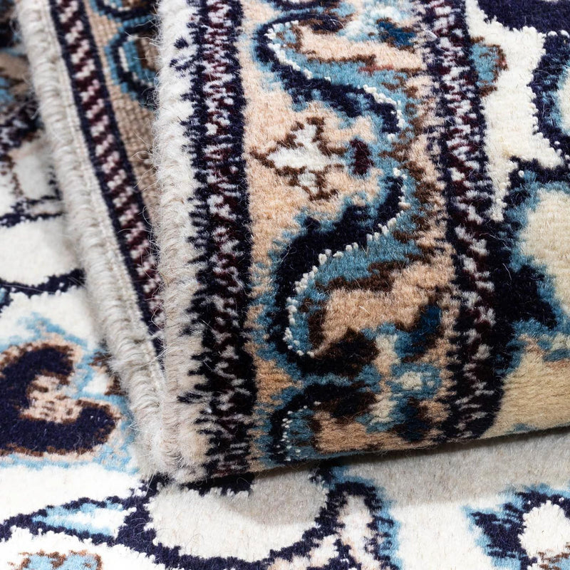 Alfombra persa - Nain - 139 x 70 cm - beige