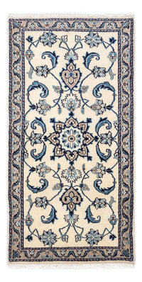 Alfombra persa - Nain - 130 x 69 cm - beige