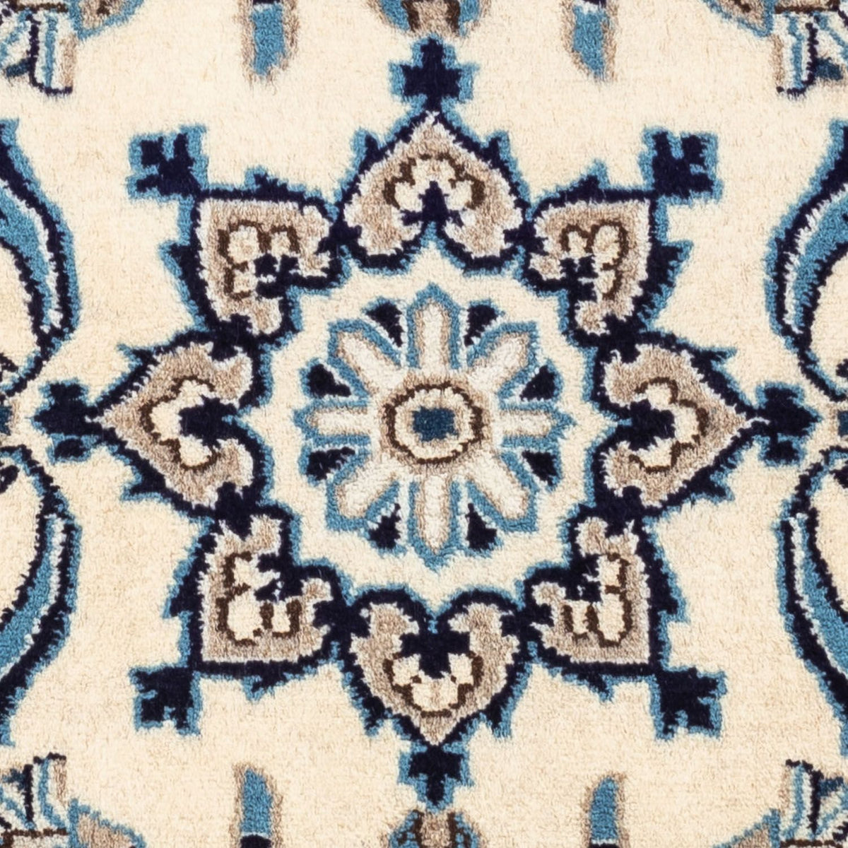 Alfombra persa - Nain - 130 x 69 cm - beige