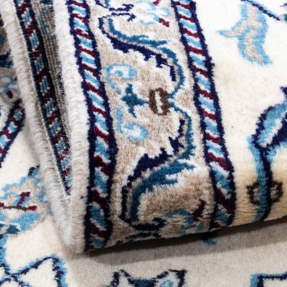 Alfombra persa - Nain - 130 x 69 cm - beige