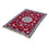 Alfombra persa - Nain - 127 x 84 cm - rojo oscuro