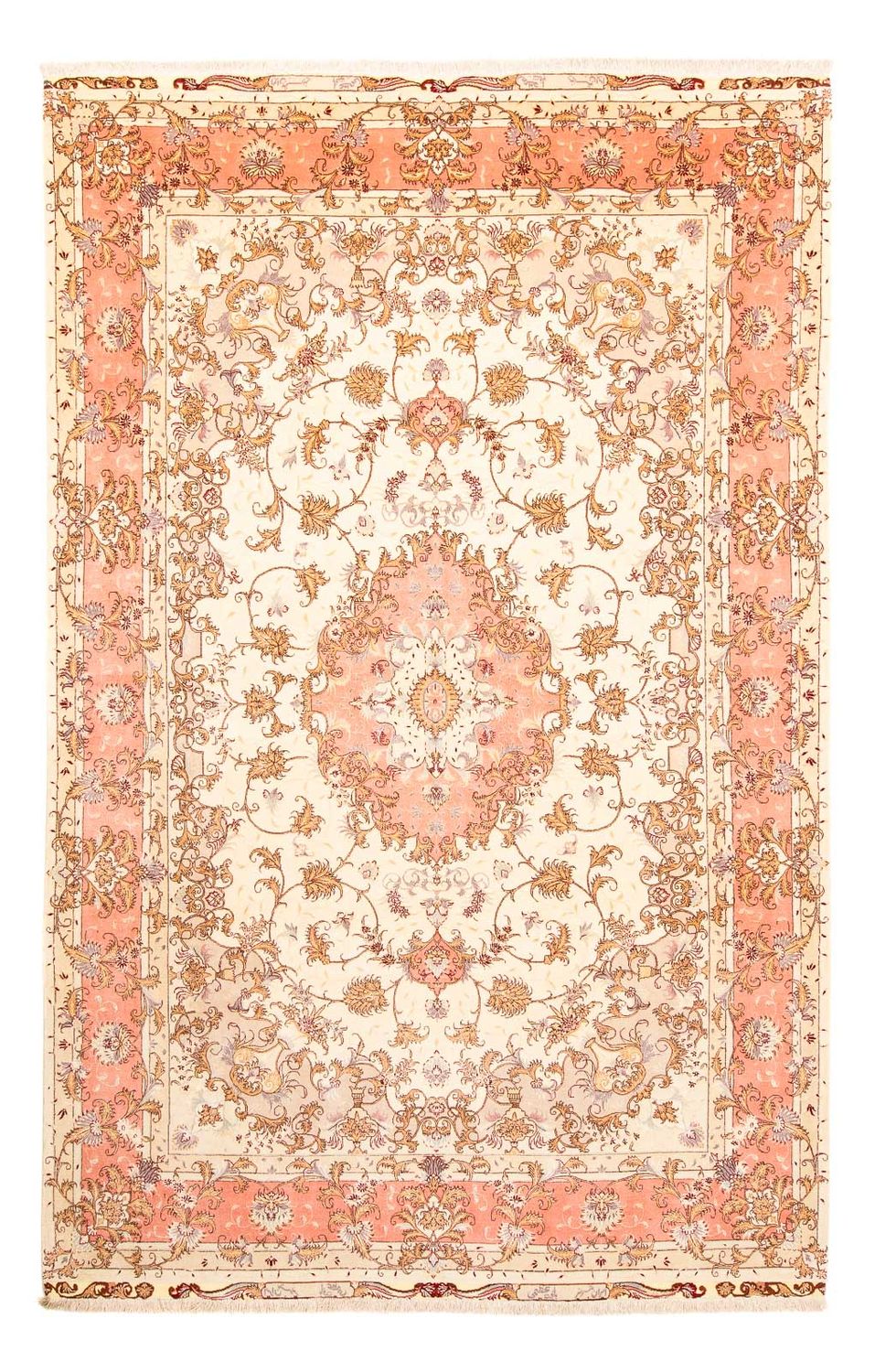 Alfombra Persa - Tabriz - Real - 308 x 200 cm - beige