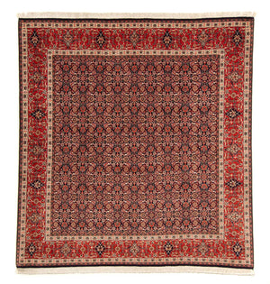 Alfombra persa - Tabriz cuadrado  - 210 x 201 cm - azul oscuro