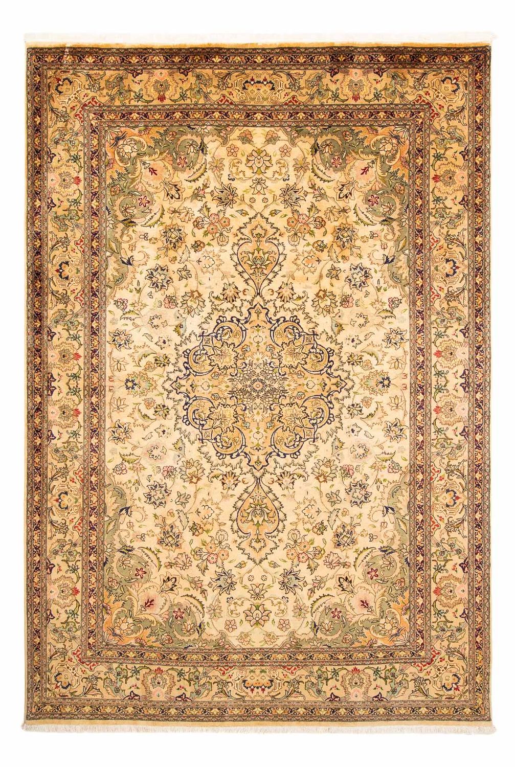 Alfombra Persa - Tabriz - Real - 284 x 194 cm - beige