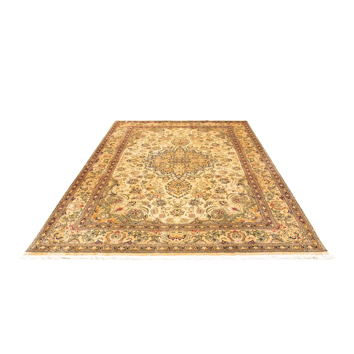 Alfombra Persa - Tabriz - Real - 284 x 194 cm - beige