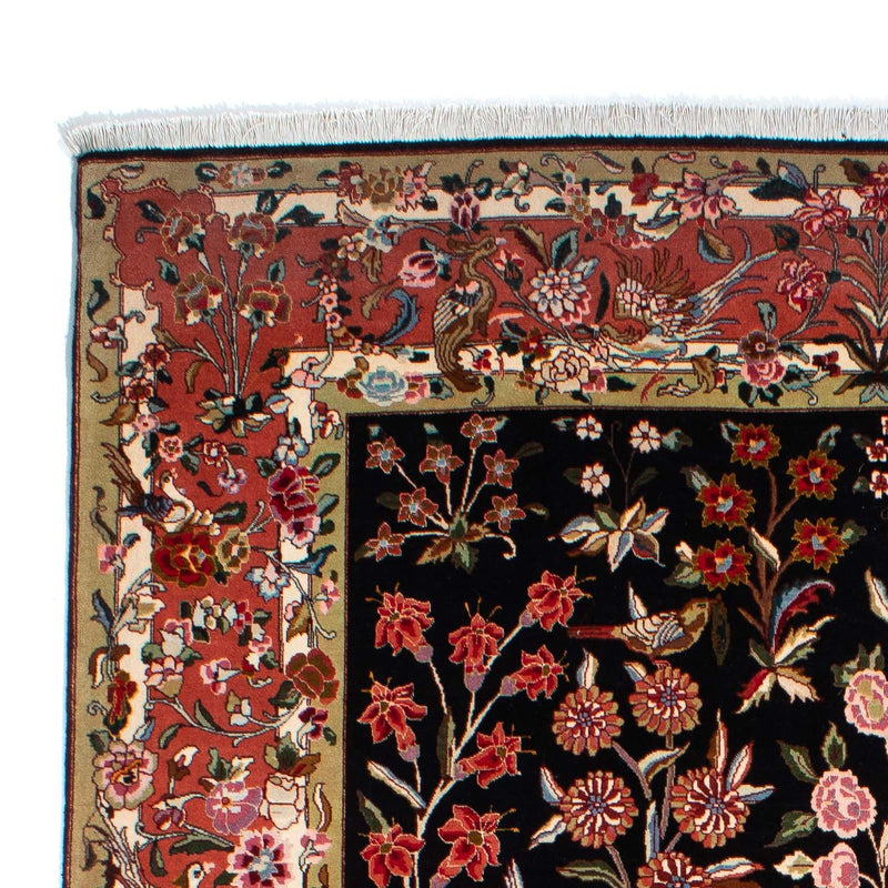 Alfombra Persa - Tabriz - Real - 268 x 175 cm - azul oscuro