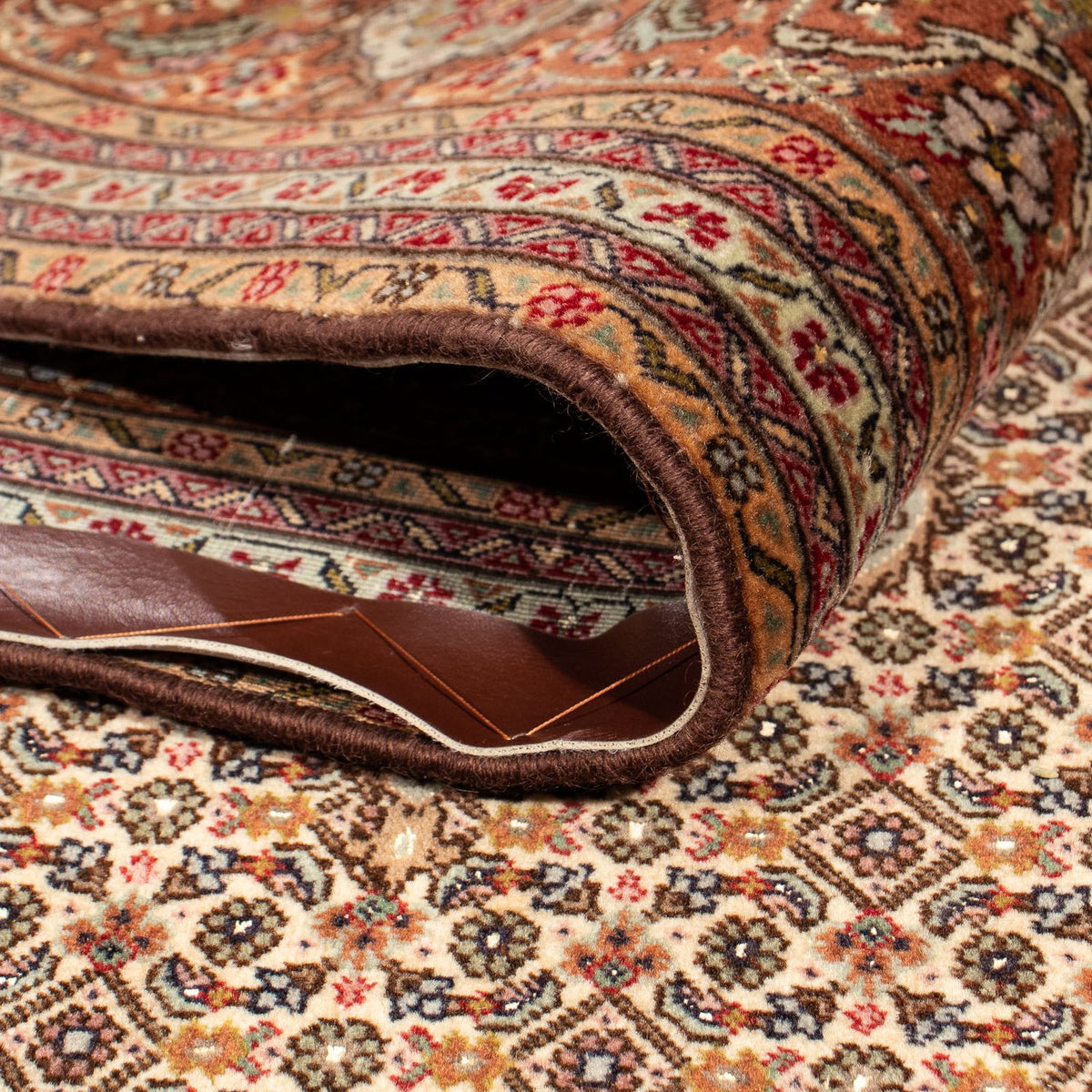 Alfombra persa - Tabriz - 250 x 200 cm - marrón