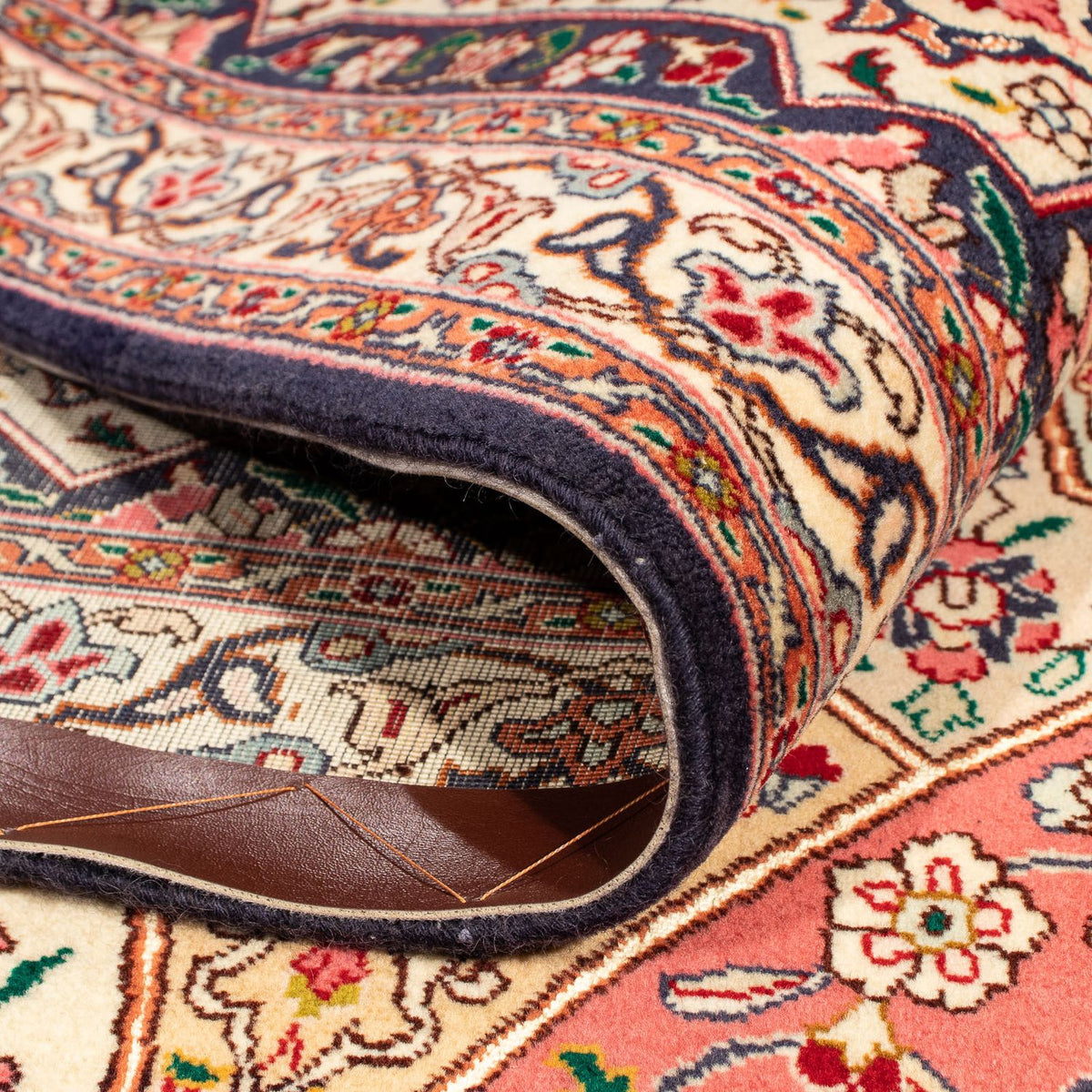 Alfombra Persa - Tabriz - Real cuadrado  - 253 x 250 cm - multicolor