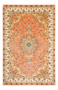 Alfombra Persa - Tabriz - Real - 310 x 202 cm - beige