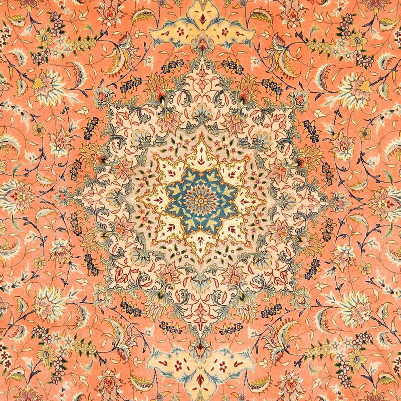 Alfombra Persa - Tabriz - Real - 310 x 202 cm - beige