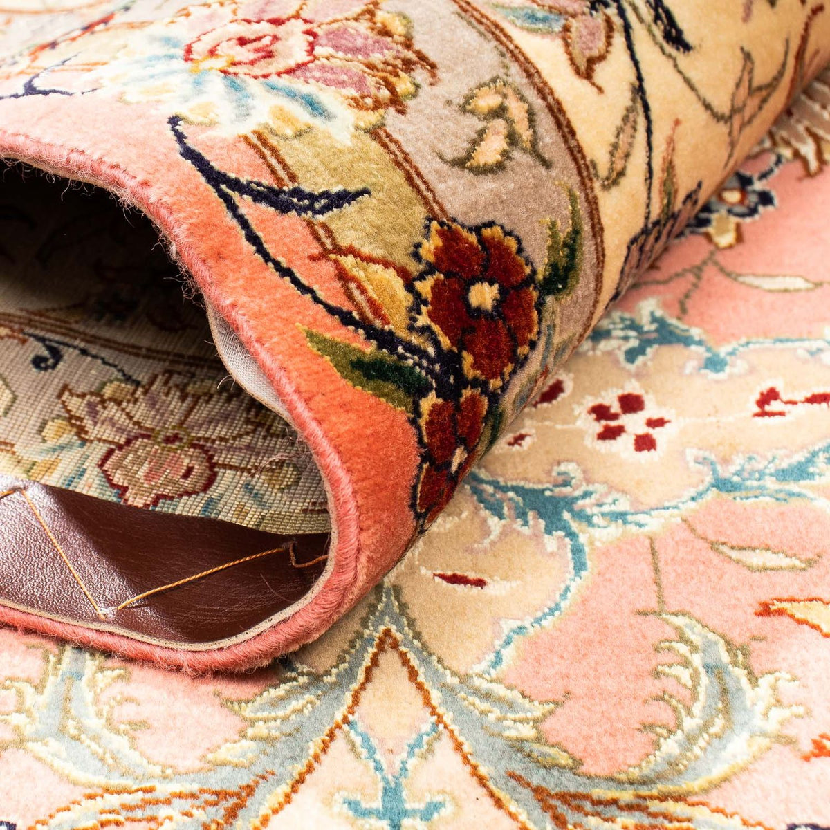 Alfombra Persa - Tabriz - Real - 310 x 202 cm - beige