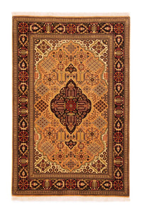Alfombra Persa - Tabriz - Real - 152 x 102 cm - marrón