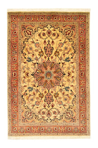 Alfombra Persa - Tabriz - Real - 153 x 100 cm - beige
