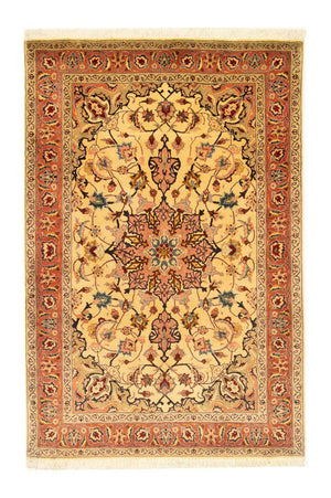 Alfombra Persa - Tabriz - Real - 153 x 100 cm - beige