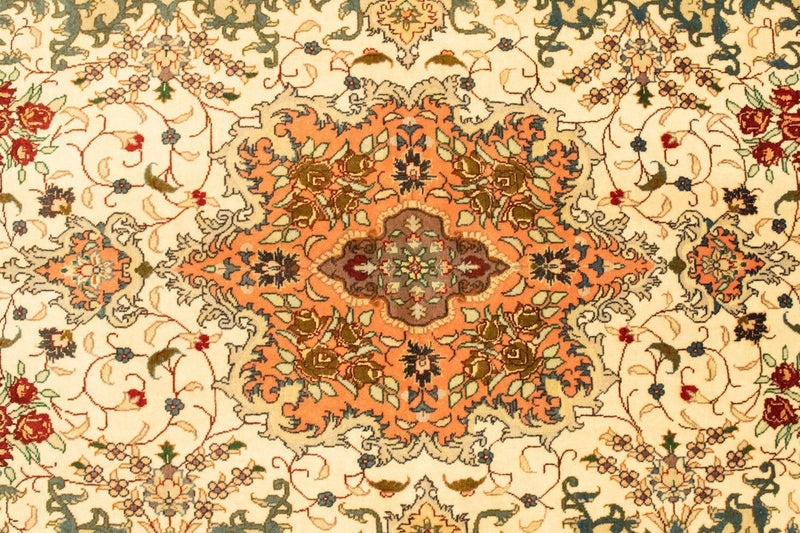Alfombra Persa - Tabriz - Real - 155 x 101 cm - beige