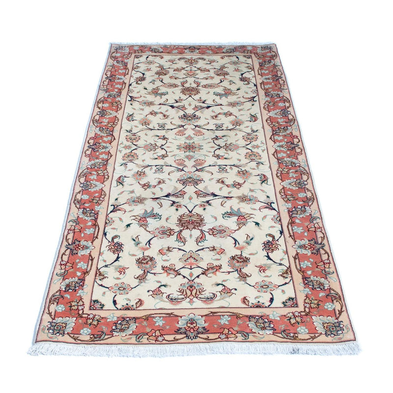 Alfombra de pasillo Alfombra Persa - Tabriz - Real - 183 x 77 cm - beige