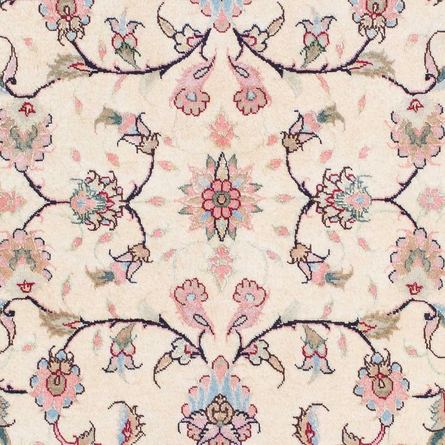 Alfombra de pasillo Alfombra Persa - Tabriz - Real - 202 x 77 cm - beige