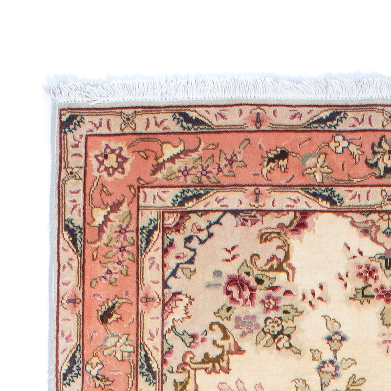 Alfombra de pasillo Alfombra Persa - Tabriz - Real - 221 x 82 cm - beige