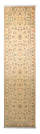 Tabriz - 50 Raj Alfombra 79x292cm - Alfombra persa - marrón claro