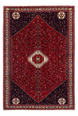 Alfombra persa - Nómada - 292 x 200 cm - rojo oscuro