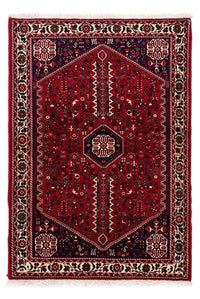 Alfombra persa - Nómada - 149 x 106 cm - rojo oscuro