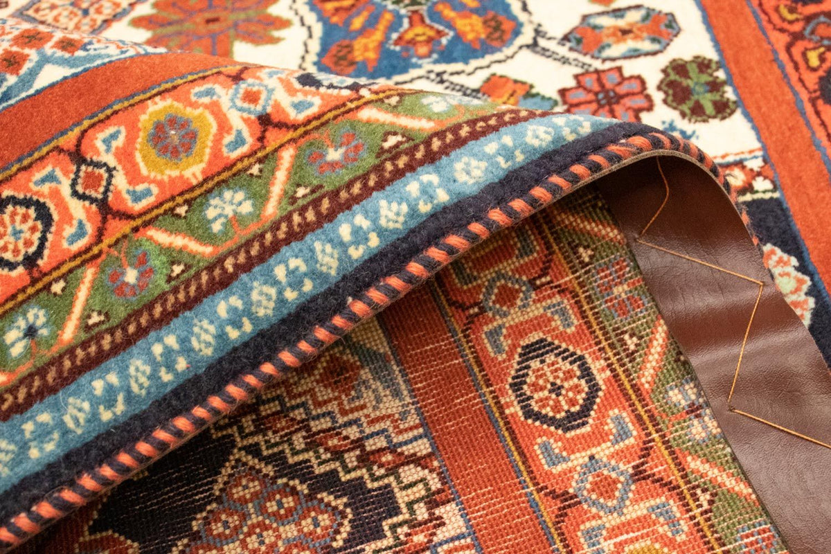 Alfombra persa - Nómada - 133 x 102 cm - azul oscuro