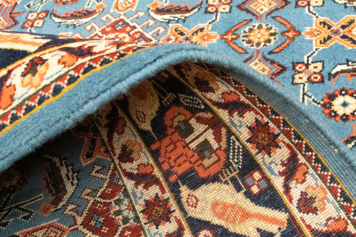 Alfombra persa - Nómada - 142 x 102 cm - turquesa